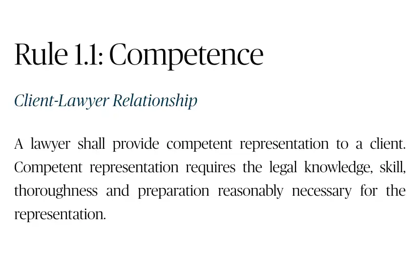 Embracing AI in Legal Practice to Meet ABA Model Rule 1.1 cover